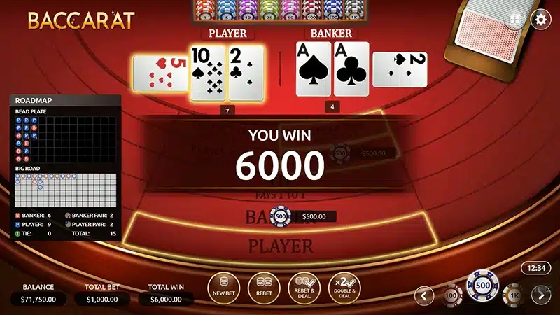 Người chơi Baccarat 78WIN nhận thưởng lớn – minh chứng cho chiến lược và may mắn hoàn hảo